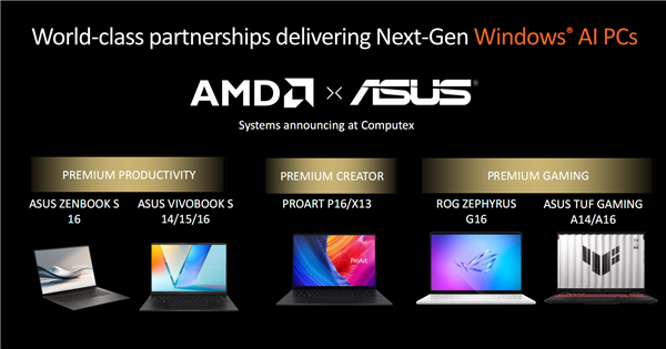 世界最強(qiáng)NPU！AMD銳龍AI 300系列發(fā)布：AI PC煥然一新